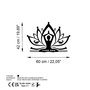 Wallity Yoga 30 Escultura de pared en Negro